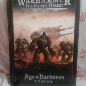 The Horus Heresy Rulebook - Age of Darkness Hardcover Book WARHAMMER 40K